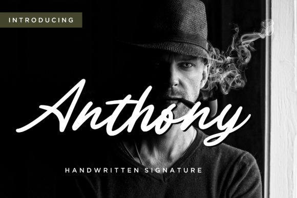 Anthony Font: The Enchanting Handwritten Typeface That Elevates Design with Effortless Elegance
