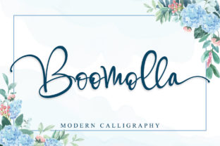 Boomolla: A Beautiful Handwritten Font