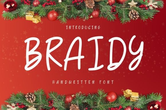 Braidy: Where Handwritten Charm Meets Design Versatility