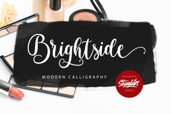 Brightside: Where Handwritten Elegance Meets Digital Versatility