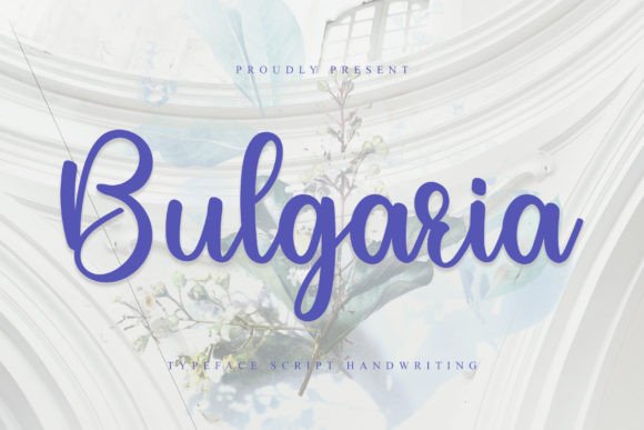 Bulgaria: A Handwritten Font That Balances Tradition and Modern Clarity