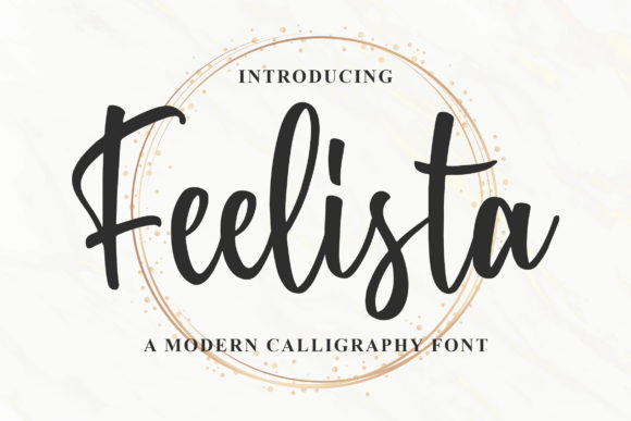 Feelista: A Handwritten Font That Fits Real Creative Workflows