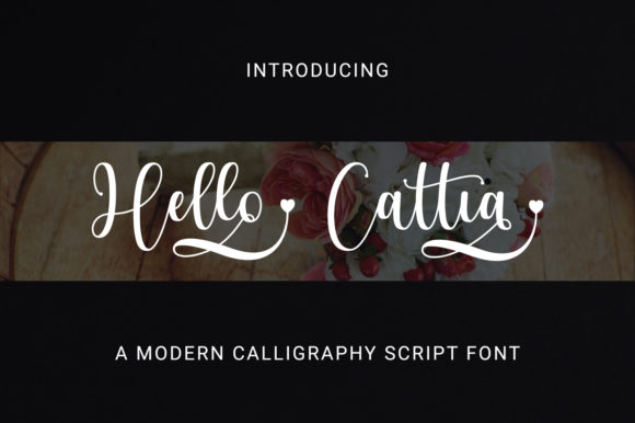 Hello Cattia: A Friendly Handwritten Font