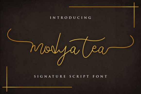 Modya Tea: Where Handwritten Elegance Meets Modern Design Workflow
