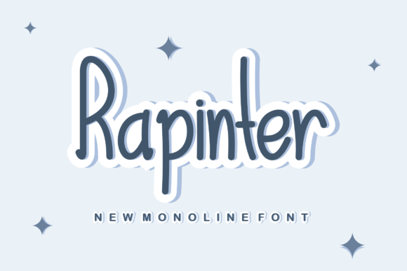 Rapinter: A Handwritten Font That Balances Elegance, Playfulness, and Modern Clarity