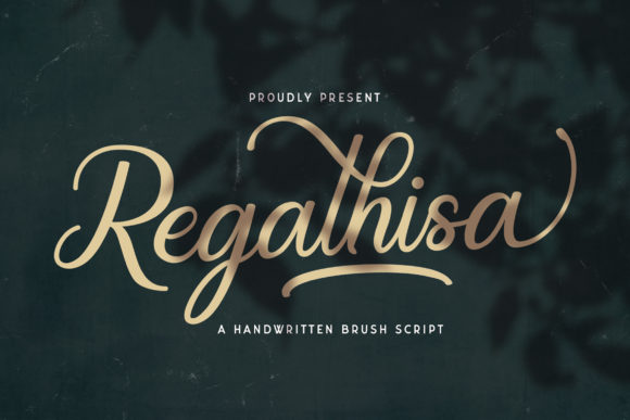 Regalhisa: The Handwritten Font That Feels Like a Warm Hug