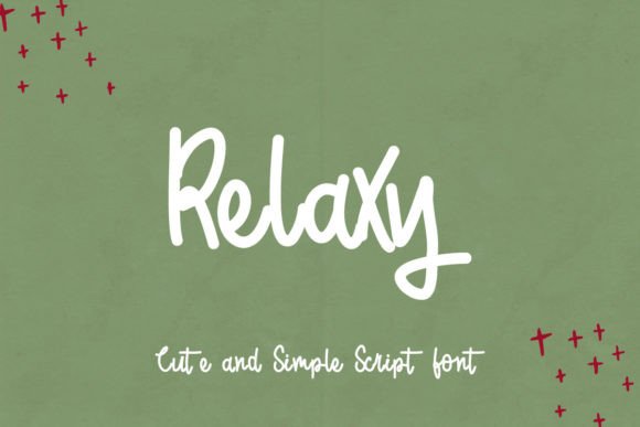Relaxy: The Handwritten Font That Brings Effortless Elegance to Every Design