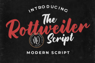 Rottweiler: The Handwritten Font with Retro Soul