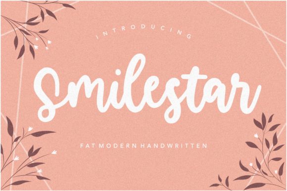 Smilestar: Where Handwritten Elegance Meets Functional Clarity
