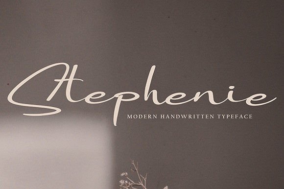 Stephenie: A Handwritten Font That Feels Human—Without the Hassle