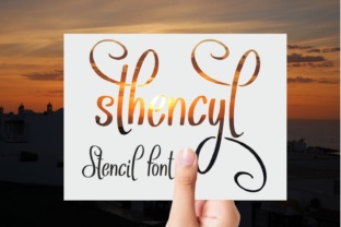 Sthencyl: A Strategic Handwritten Font for Distinctive Visual Communication