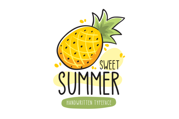 Sweet Summer: A Friendly Handwritten Font