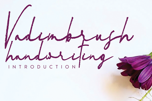 Vadimbrush Handwriting: Where Authentic Brushwork Meets Digital Versatility