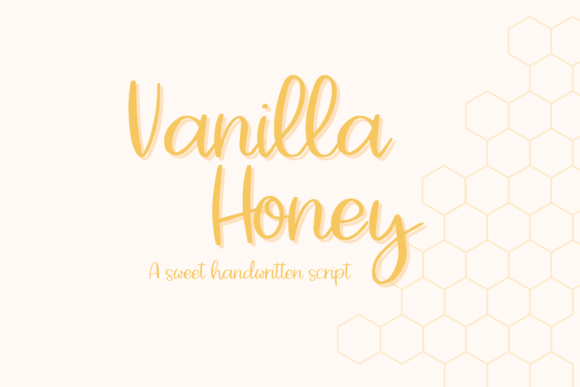 Vanilla Honey: A Handwritten Script Font Built for Warmth and Versatility