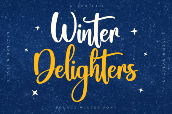 Winter Delighters: Why This Handwritten Script Font Is Reshaping Creative Expression in 2024